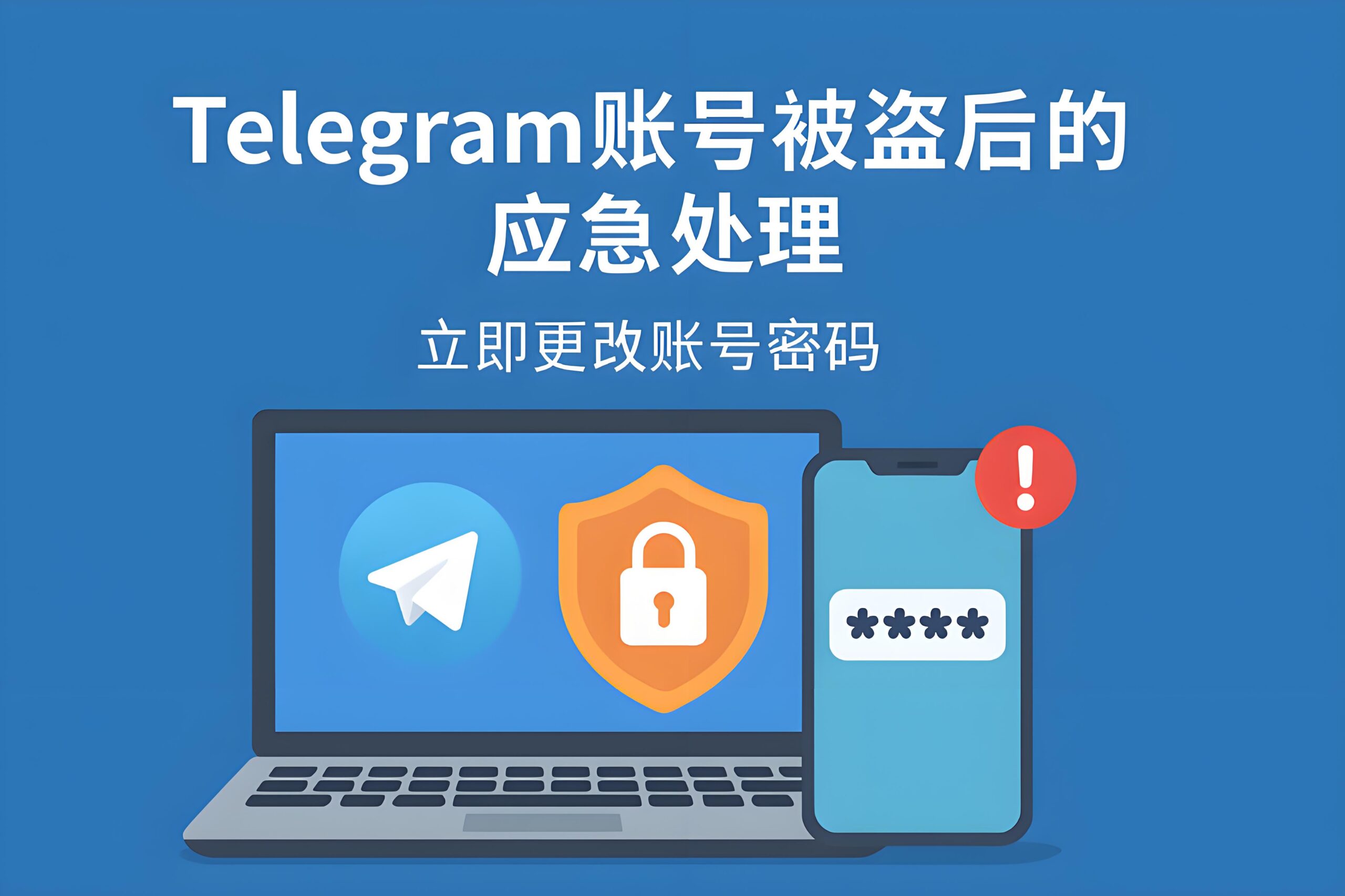 Telegram账号被盗怎么恢复？