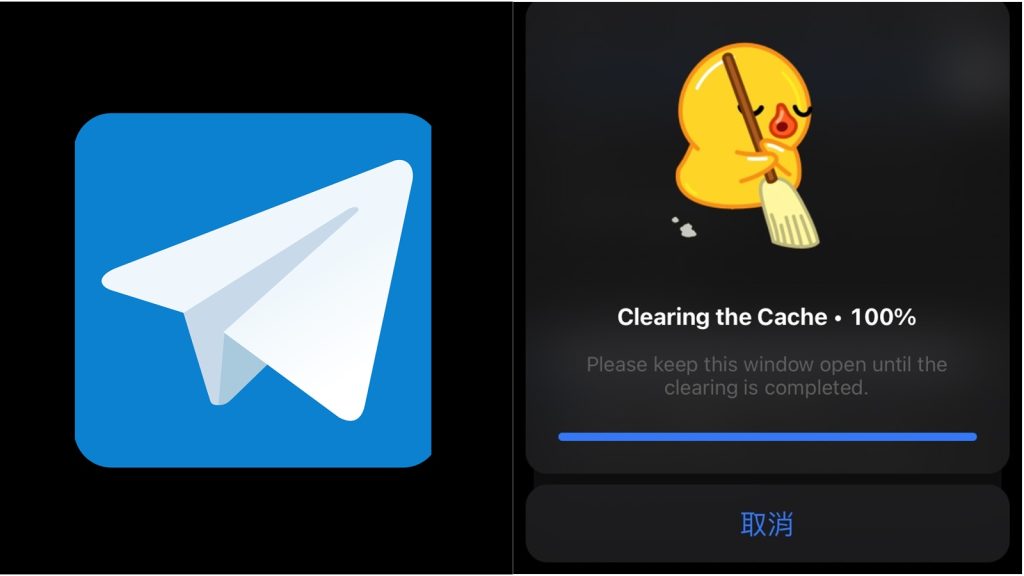 如何查看Telegram缓存的详细情况？