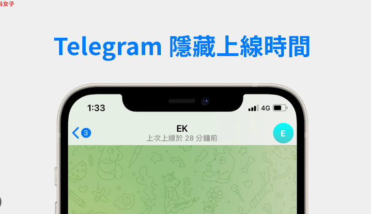 Telegram“近期曾上线”是什么意思？